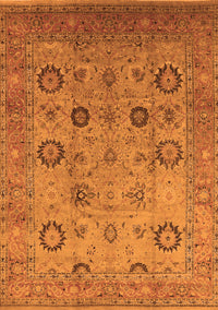 Oriental Orange Traditional Rug, urb871org