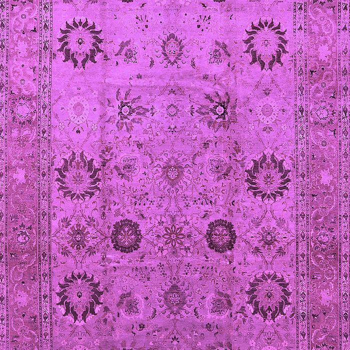Machine Washable Oriental Purple Traditional Area Rugs, wshurb871pur