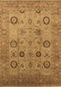 Oriental Brown Traditional Rug, urb871brn