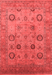 Oriental Red Traditional Rug, urb871red