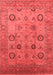 Oriental Red Traditional Area Rugs