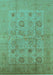 Oriental Turquoise Traditional Rug, urb872turq