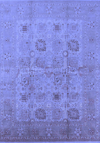 Oriental Blue Traditional Rug, urb872blu