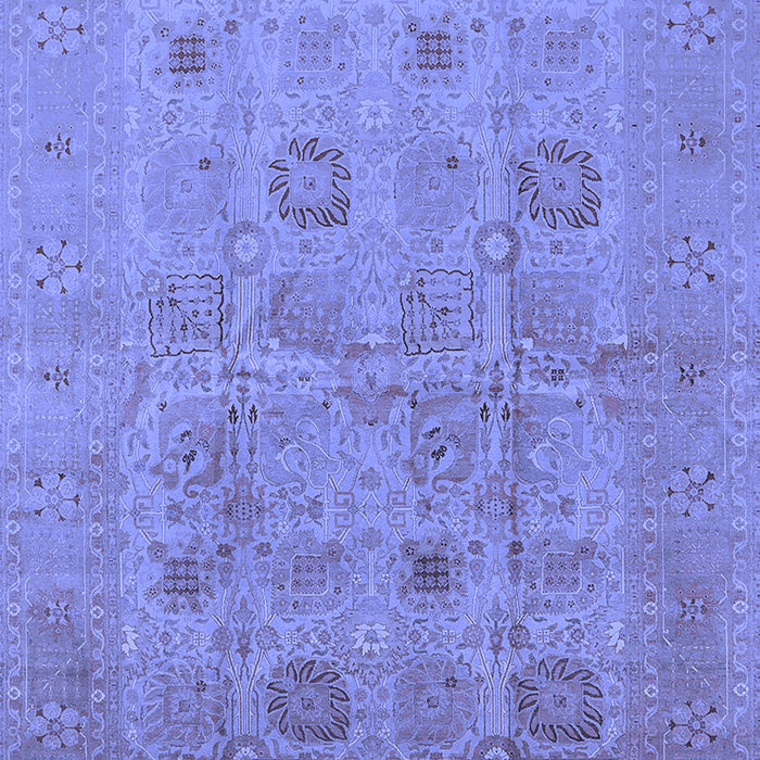 Oriental Blue Traditional Rug, urb872blu