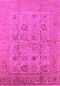 Oriental Pink Traditional Rug, urb872pnk