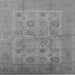 Square Oriental Gray Traditional Rug, urb872gry