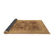 Sideview of Oriental Brown Traditional Rug, urb873brn