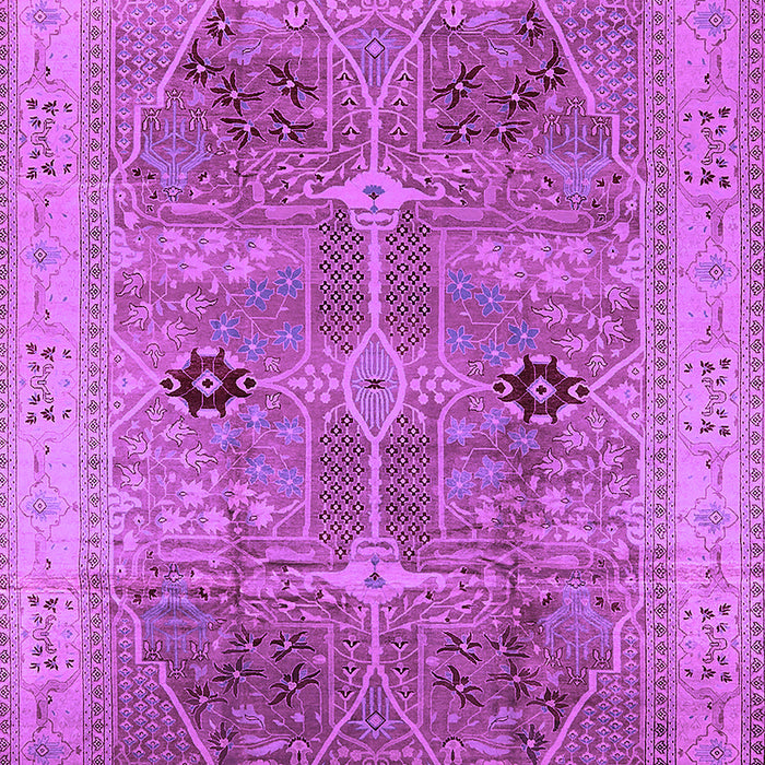Oriental Purple Traditional Rug, urb873pur