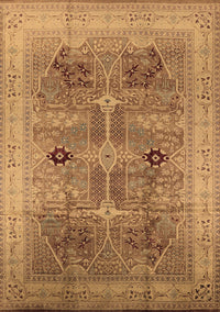 Oriental Brown Traditional Rug, urb873brn