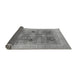 Sideview of Oriental Gray Traditional Rug, urb873gry