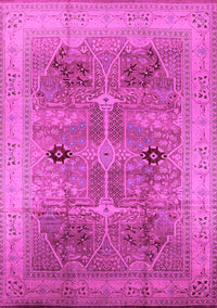 Oriental Pink Traditional Rug, urb873pnk