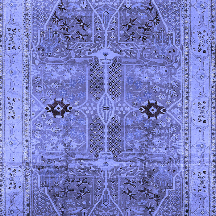 Oriental Blue Traditional Rug, urb873blu