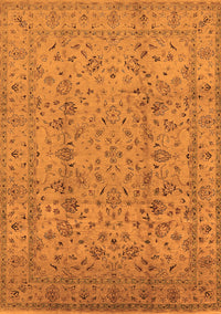 Oriental Orange Traditional Rug, urb874org