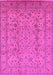 Oriental Pink Traditional Rug, urb874pnk