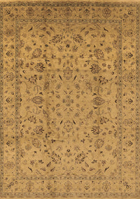 Oriental Brown Traditional Rug, urb874brn