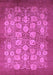 Machine Washable Oriental Purple Industrial Area Rugs, wshurb875pur