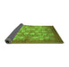 Sideview of Oriental Green Industrial Rug, urb875grn