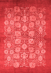 Oriental Red Industrial Rug, urb875red