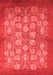 Oriental Red Industrial Area Rugs