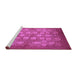 Sideview of Machine Washable Oriental Purple Industrial Area Rugs, wshurb875pur