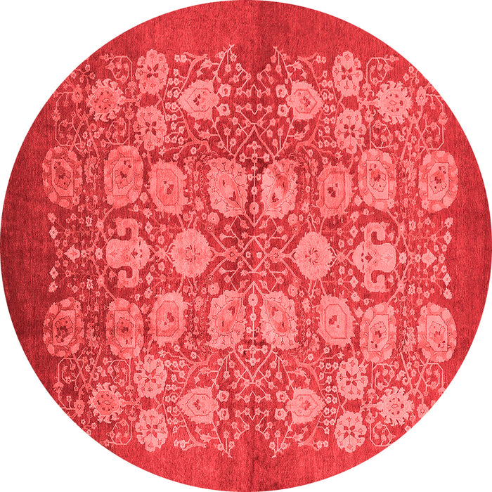 Machine Washable Oriental Red Industrial Rug, wshurb875red