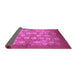 Sideview of Oriental Purple Industrial Rug, urb875pur