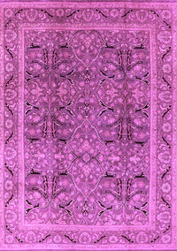 Oriental Purple Traditional Rug, urb876pur