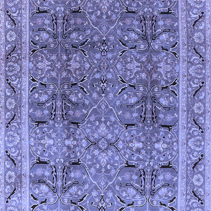 Oriental Blue Traditional Rug, urb876blu