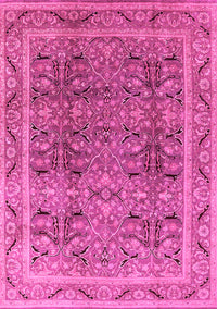 Oriental Pink Traditional Rug, urb876pnk