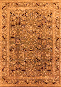 Oriental Orange Traditional Rug, urb876org