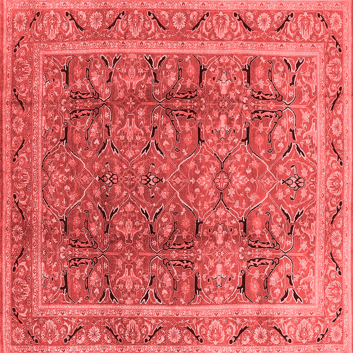 Oriental Red Traditional Rug, urb876red