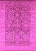 Oriental Pink Traditional Rug, urb877pnk