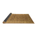 Sideview of Oriental Brown Traditional Rug, urb877brn