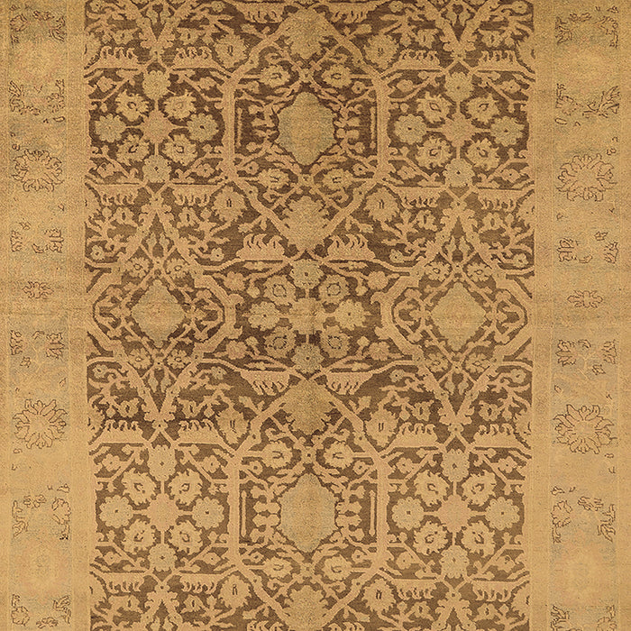 Oriental Brown Traditional Rug, urb877brn