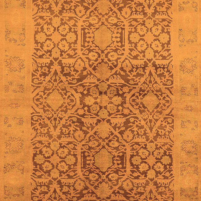 Oriental Orange Traditional Rug, urb877org
