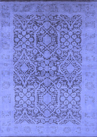 Oriental Blue Traditional Rug, urb877blu