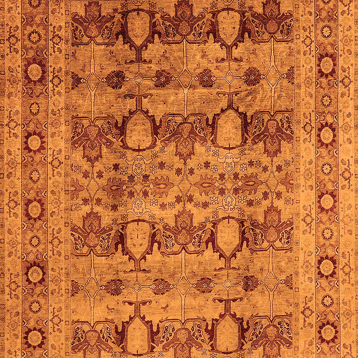 Oriental Orange Industrial Rug, urb878org