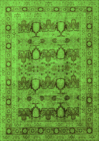 Oriental Green Industrial Rug, urb878grn