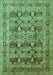 Oriental Turquoise Industrial Rug, urb878turq