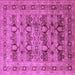 Square Oriental Purple Industrial Rug, urb878pur