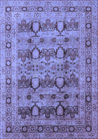 Oriental Blue Industrial Rug, urb878blu