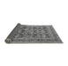 Sideview of Oriental Gray Industrial Rug, urb878gry