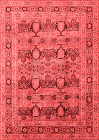 Oriental Red Industrial Rug, urb878red