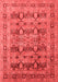 Oriental Red Industrial Area Rugs