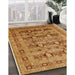 Machine Washable Industrial Modern Mahogany Brown Rug in a Family Room, wshurb878