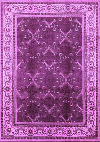 Oriental Purple Traditional Rug, urb879pur