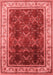 Oriental Red Traditional Area Rugs