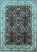 Oriental Light Blue Traditional Rug, urb879lblu