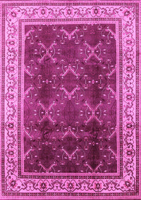 Oriental Pink Traditional Rug, urb879pnk