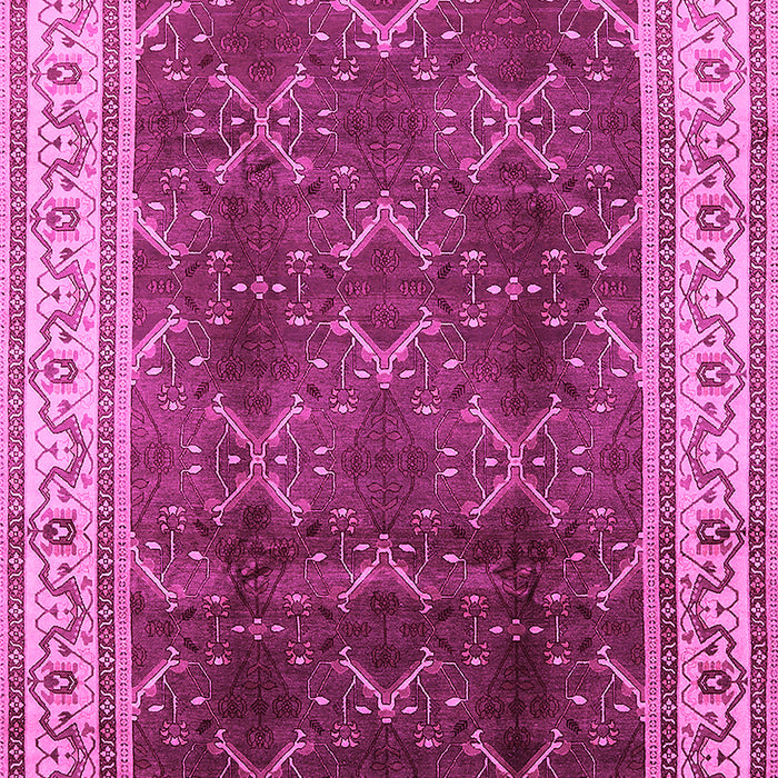 Oriental Pink Traditional Rug, urb879pnk